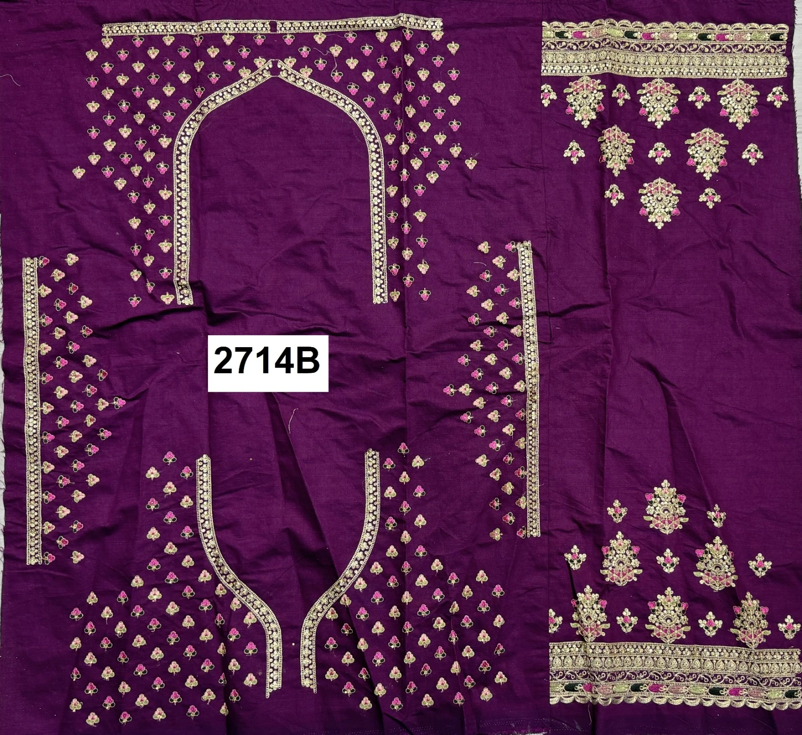 Anjani Art 2714A & 2714B Silk Wholesale Lehenga Catalog — Wholesale Lehenga, MPA wholesale from Surat — Photo 5